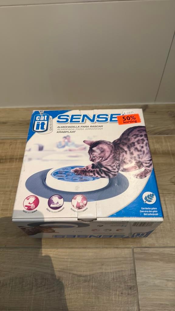Cat it senses krabplaat nieuw, Dieren en Toebehoren, Ophalen of Verzenden, Nieuw, Overig speelgoed