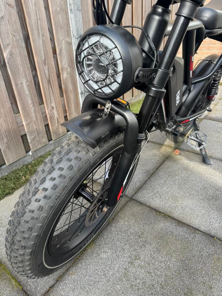 Fatbike luxe uitvoering, Fietsen en Brommers, Elektrische fietsen, 59 cm of meer, Ophalen, Zo goed als nieuw, Overige merken