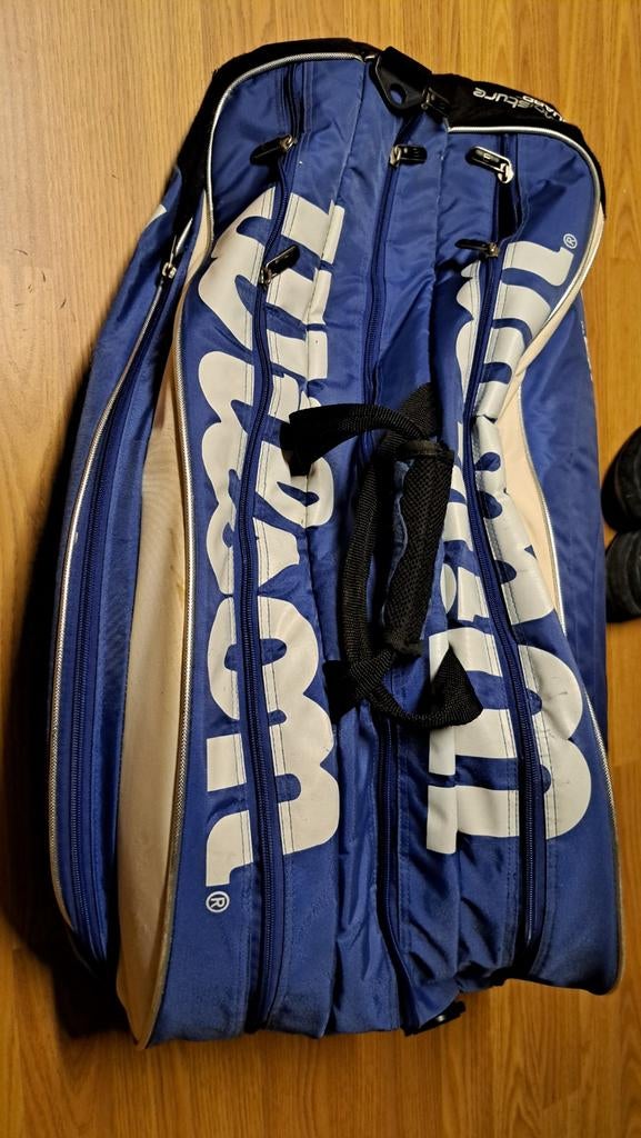 Wilson tennistas + prince O3 tennisracket, Sport en Fitness, Tennis, Ophalen, Racket, Wilson