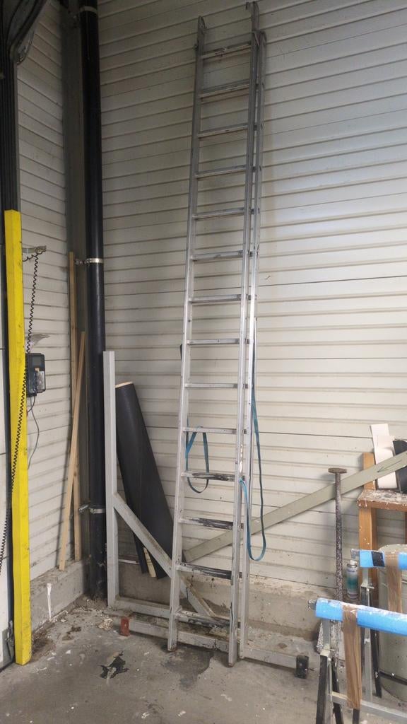 Aluminium ladder, Ophalen of Verzenden