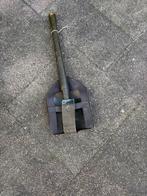 Oude militaire schep met leren hoes, Ophalen of Verzenden, Landmacht, Overige gebieden, Overige typen