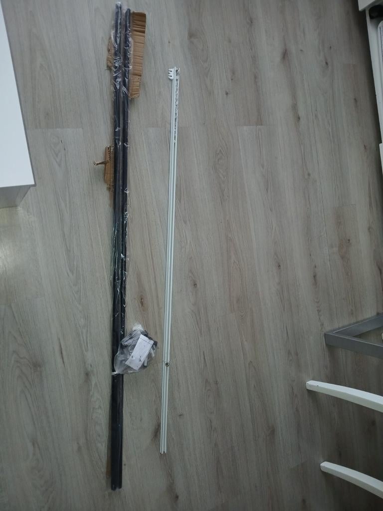 Gordijnen rails, Ophalen of Verzenden, Zo goed als nieuw, 200 cm of meer, 200 cm of meer