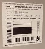 MFC kashmir panelen, Minder dan 25 mm, Nieuw, Plank, Ophalen