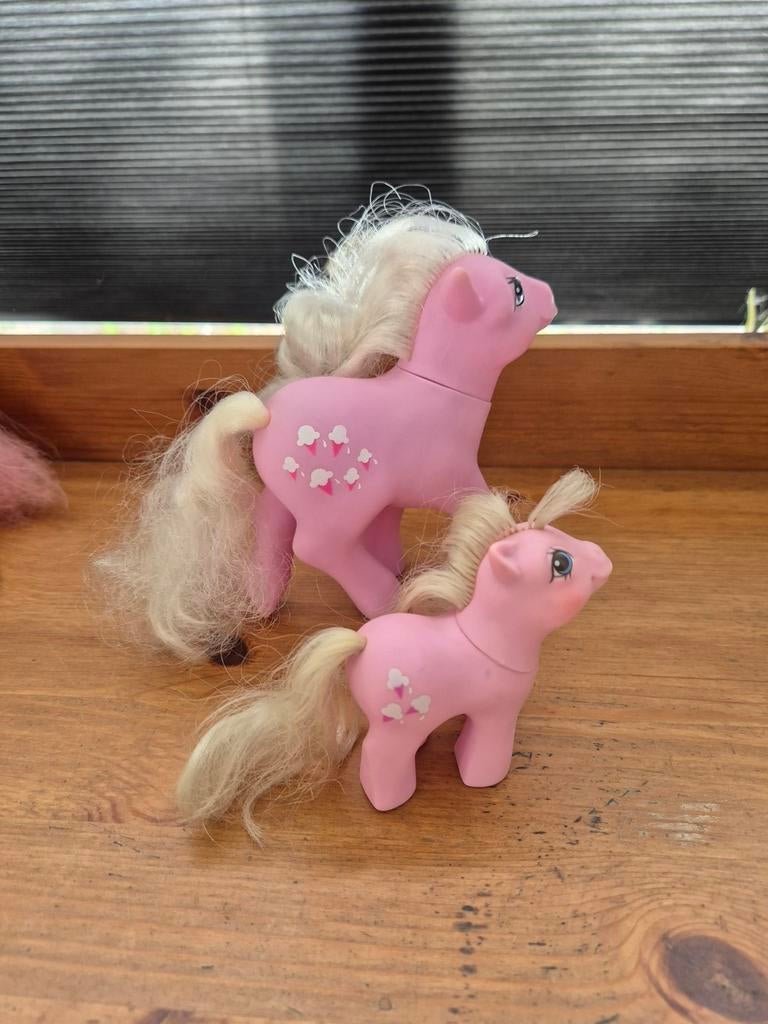 My little pony G1 lickety split + baby, Ophalen of Verzenden