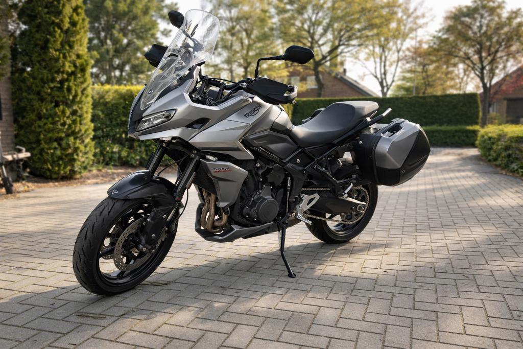 Tiger 660 Sport - zuinig - veel comfort extra’s - woonwerk, Motoren, Motoren | Triumph, 3 cilinders, Particulier, Meer dan 35 kW