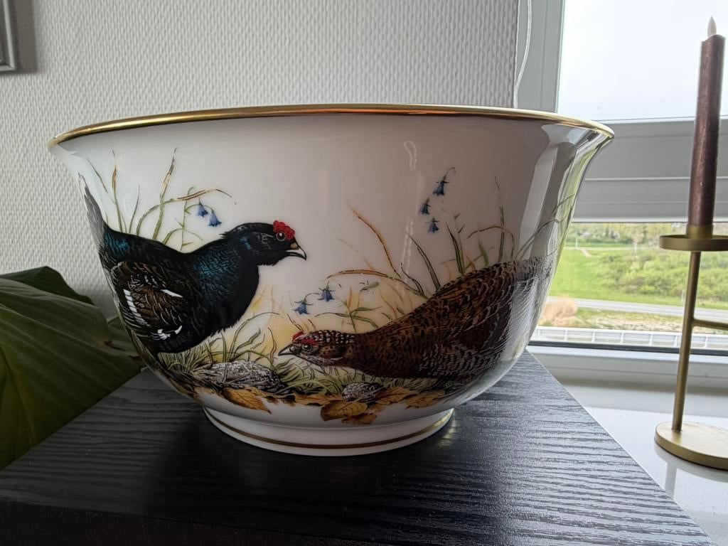 Franklin Porcelain schaal the game bird bowl, Antiek en Kunst, Ophalen of Verzenden