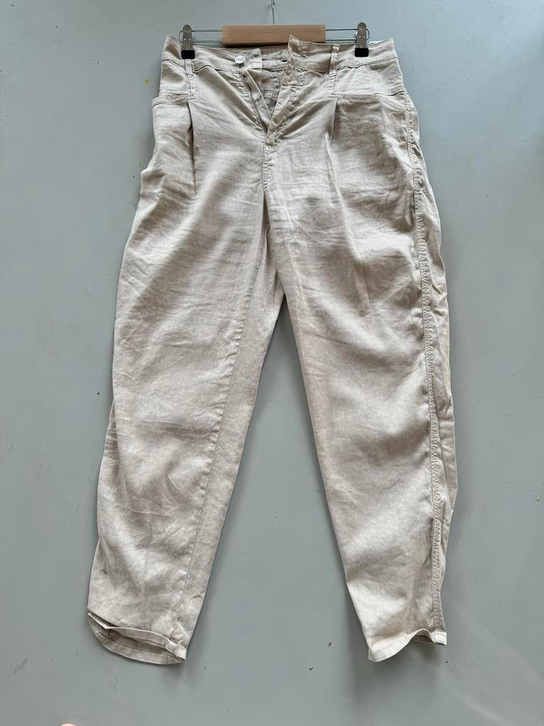 Closed linen trousers model Pearl W27, Ophalen of Verzenden, Nieuw, Overige kleuren, W27 (confectie 34) of kleiner
