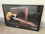 Fender kader/poster, Ophalen, Zo goed als nieuw, Solid body, Fender