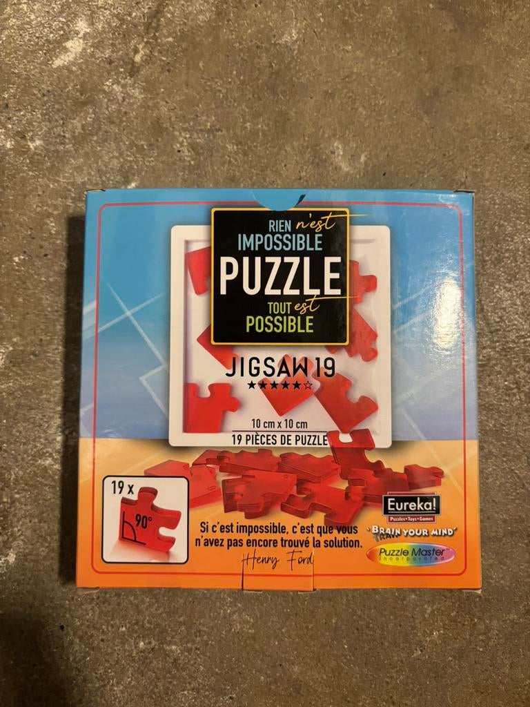 Puzzel Master impossible puzzel, Ophalen of Verzenden, Minder dan 500 stukjes, Nieuw, Overige typen