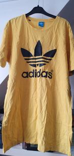 Adidas T-shirt Geel met Groot Logo - Maat XL, Kleding | Heren, Geel, Maat 56/58 (XL), Ophalen of Verzenden, Adidas