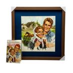 Will Berg (1921-2001) ~ Ontwerp 'Het geslacht Bronkhorst', Ophalen of Verzenden