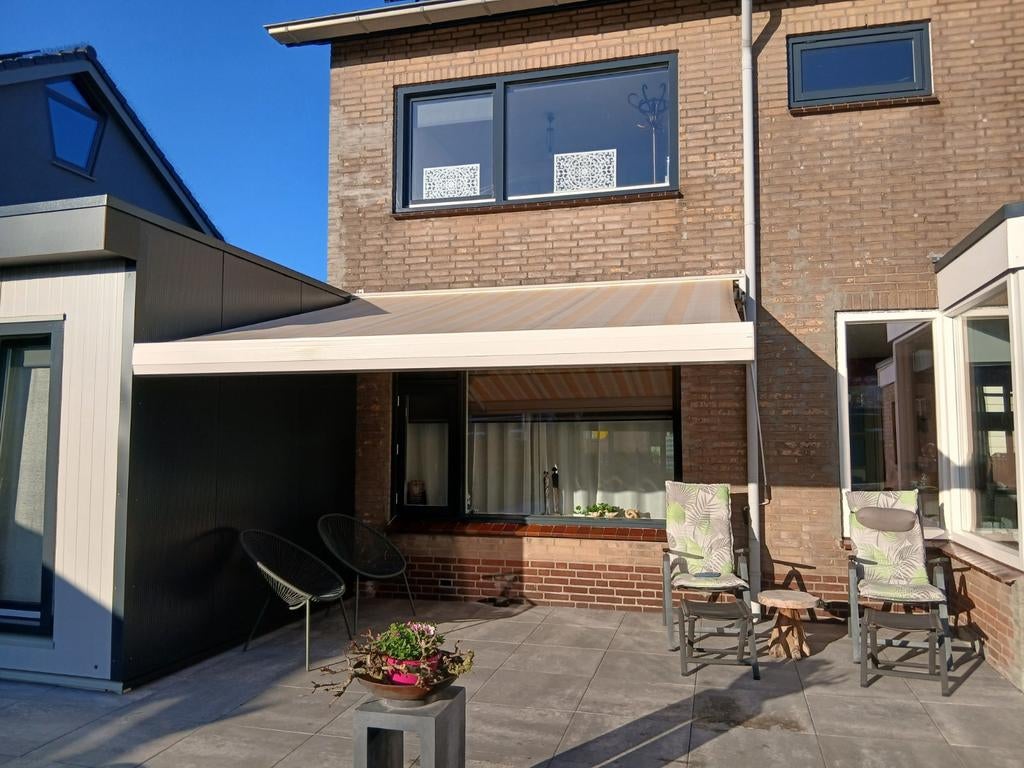 Prima zonnescherm, 150 tot 300 cm, Ophalen, Gebruikt, Knikarmscherm