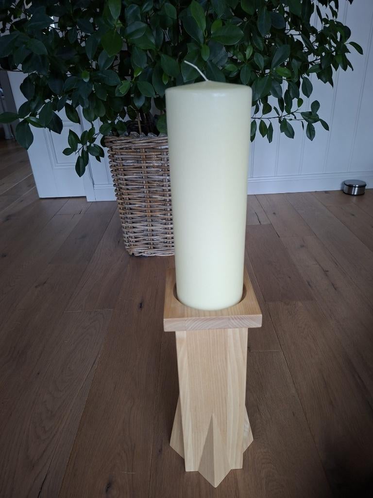 Bolsiuskaars met standaard, Ophalen, 25 tot 50 cm, Nieuw, Kandelaar