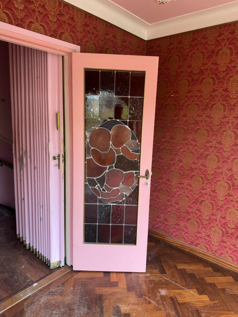 Glas in lood., Antiek en Kunst, Ophalen of Verzenden