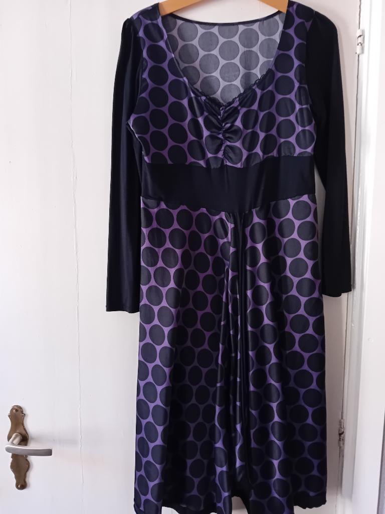 jurk, Maat 38/40 (M), Zwart, Ophalen of Verzenden, Gedragen