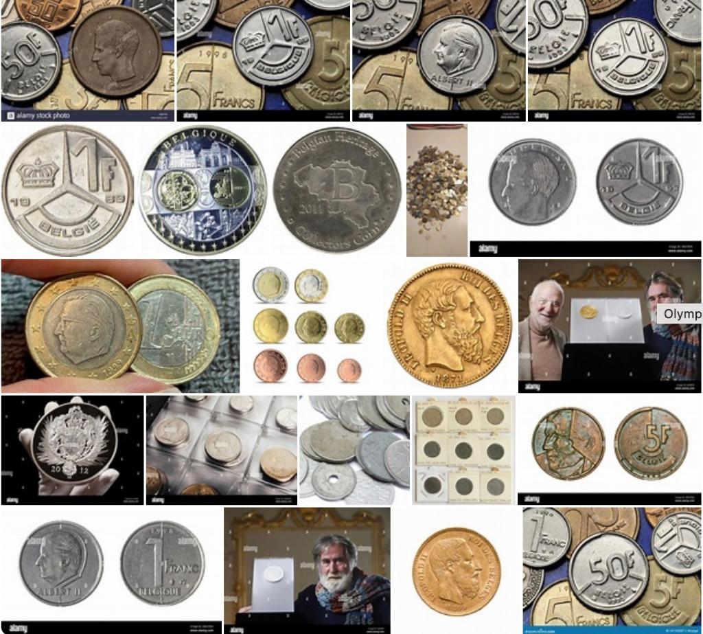 Munten Belgium, Verzenden, Overige landen