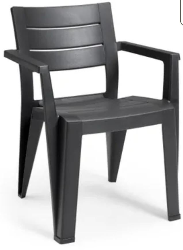 Tuinstoelen 5x hartman groen en 3x wit stapelbaar GRATIS, Tuin en Terras, Tuinstoelen, Ophalen, Gebruikt, Kunststof, Stapelbaar