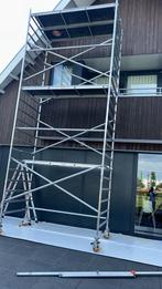 Steiger te huur - Ideaal voor klussen!, Ophalen, Gebruikt, Rolsteiger of Kamersteiger, 5 meter of hoger