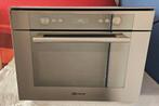 Inbouw combimagnetron van Bauknecht EMCHE 8144, Gebruikt, Oven met grill, Inbouw, Draaiplateau
