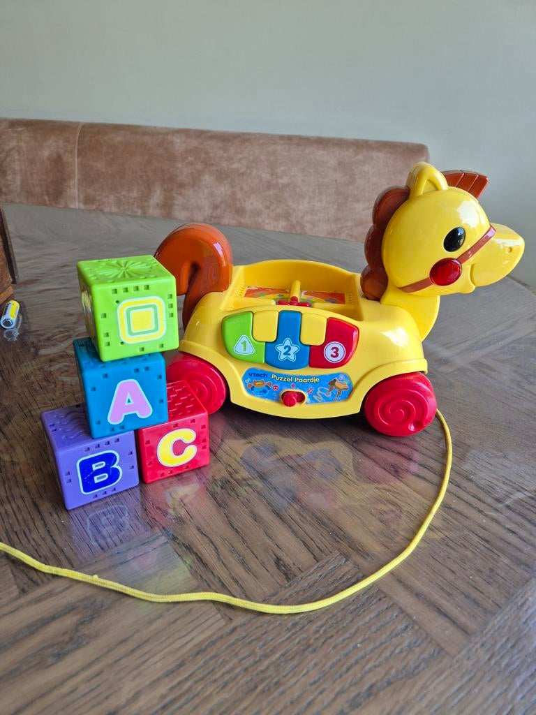 VTech Muziek Paard met Geluidjes - in goede staat, Ophalen of Verzenden, Gebruikt, 6 maanden tot 2 jaar