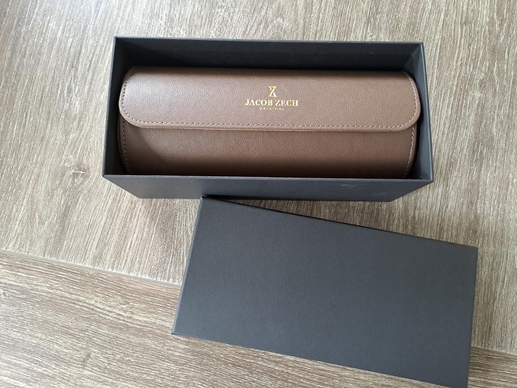 Jacob Zech horloge set: Florence, Vienna, St. Augustine, Overige merken, Leer, Staal, Polshorloge