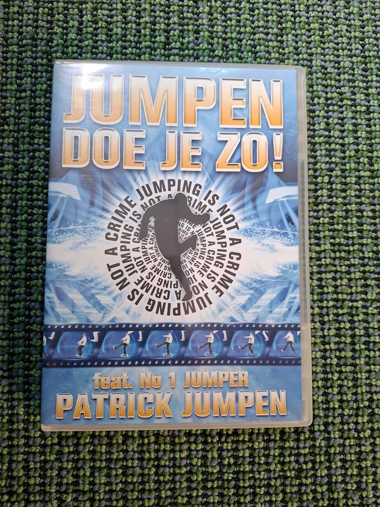 Dvd Jumpen doe je zo feat. No 1 Jumper Patrick Jumpen, Alle leeftijden, Ophalen of Verzenden, Zo goed als nieuw