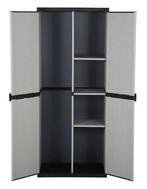 Gereedschapskast tuinkast zwart kunststof GRATIS BEZORGD!, Verzenden, Nvt, Nvt, Nvt