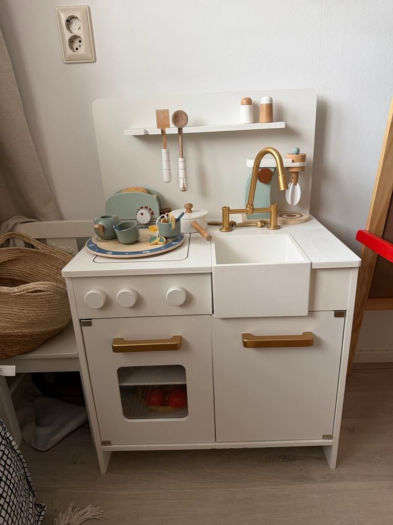 Speelgoedkeuken Petit Amelie, Ophalen of Verzenden, Gebruikt, Hout, Speelkeuken