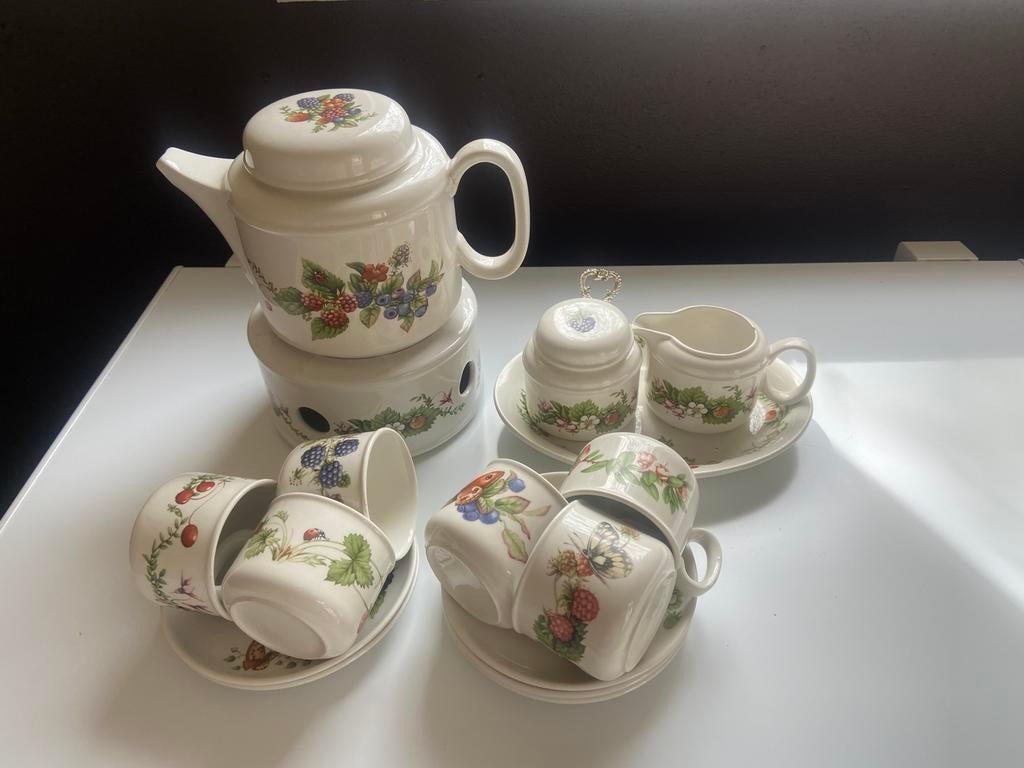 Theeservies Marjolein Bastin., Ophalen