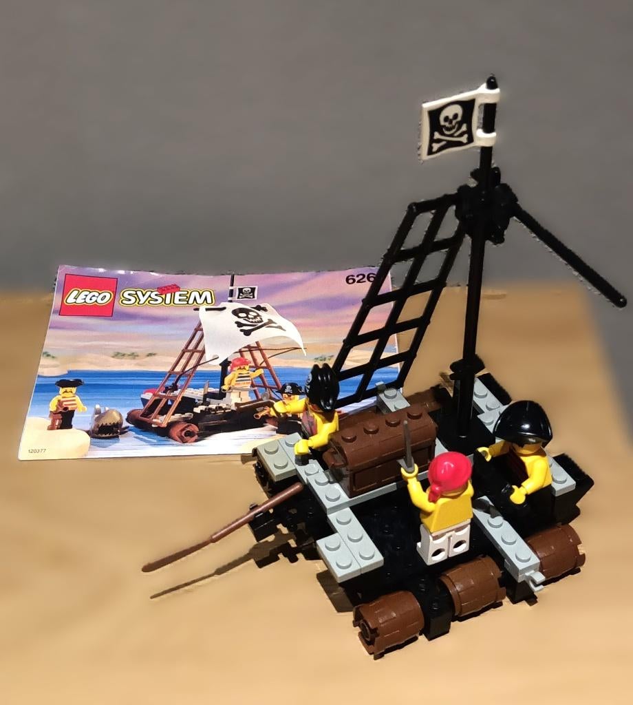 Vintage lego 6261 Raft Raiders 1992 niet compleet, Kinderen en Baby's, Speelgoed | Duplo en Lego, Gebruikt, Lego, Complete set