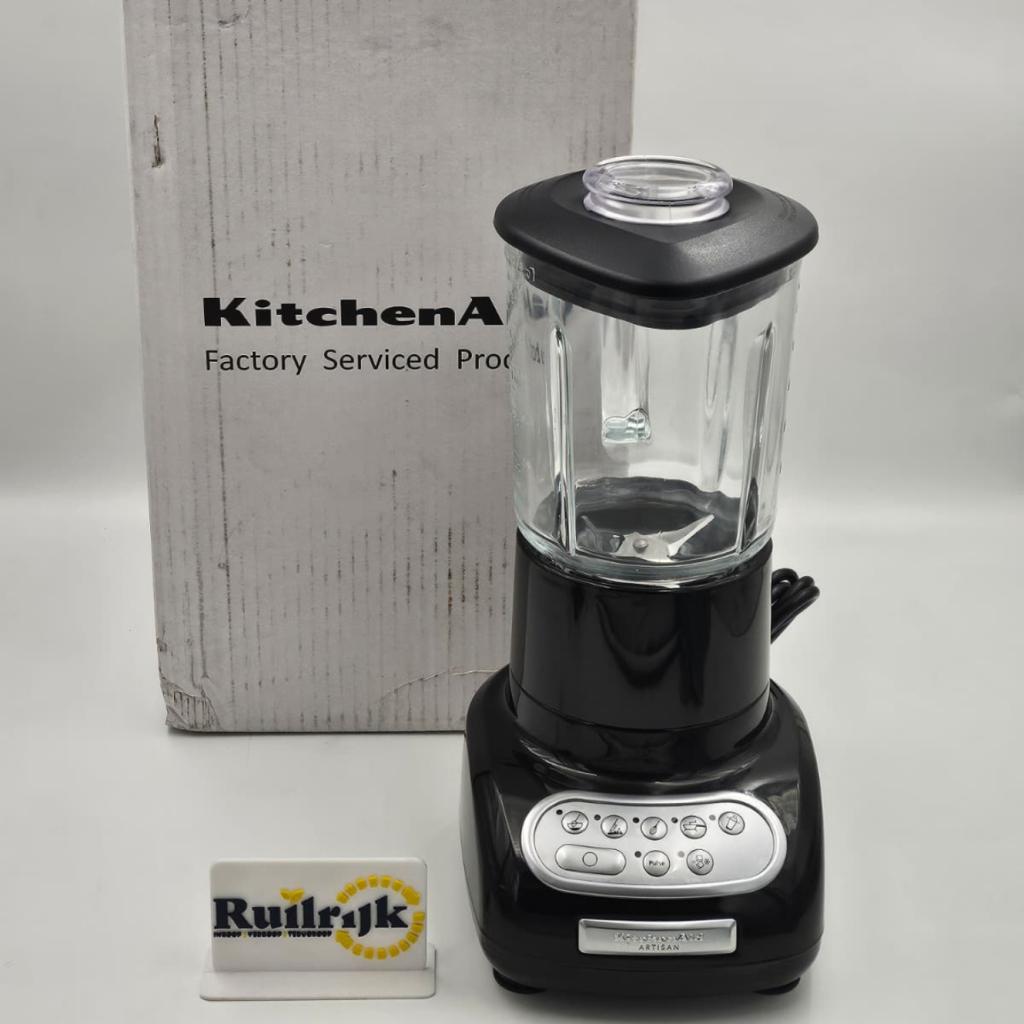 Kitchenaid Blender Artisan 5KSB555 glazen beker - Refurbed A, Ruilrijk, Zo goed als nieuw, Info@ruilrijk.nl, Neerstraat 60, 6041 KD Roermond