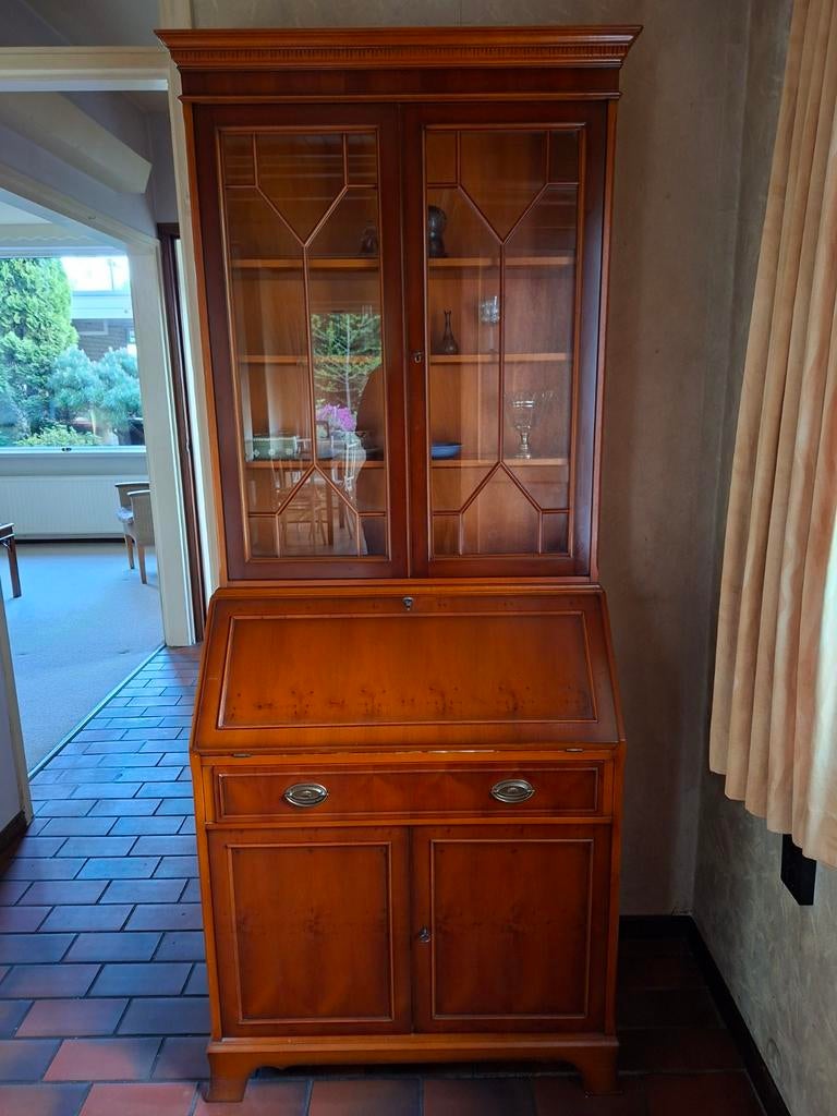 (GERESERVEERD)Exclusieve Heldense Secretaire Boekenkast, Ophalen