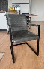 Eetkamerstoelen | voor 4 stuks €135, Ophalen, Zo goed als nieuw, Metaal