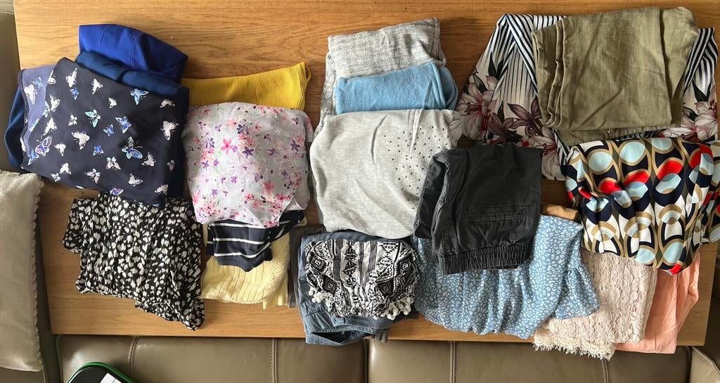 Grote kledingbundel maat S – meer dan 40 stuks, Ophalen of Verzenden, Gedragen, Maat 36 (S)