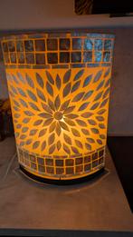 Globo Tafellamp Mozaïek Bloemmotief, Huis en Inrichting, Overige materialen, Ophalen of Verzenden, Zo goed als nieuw, Minder dan 50 cm