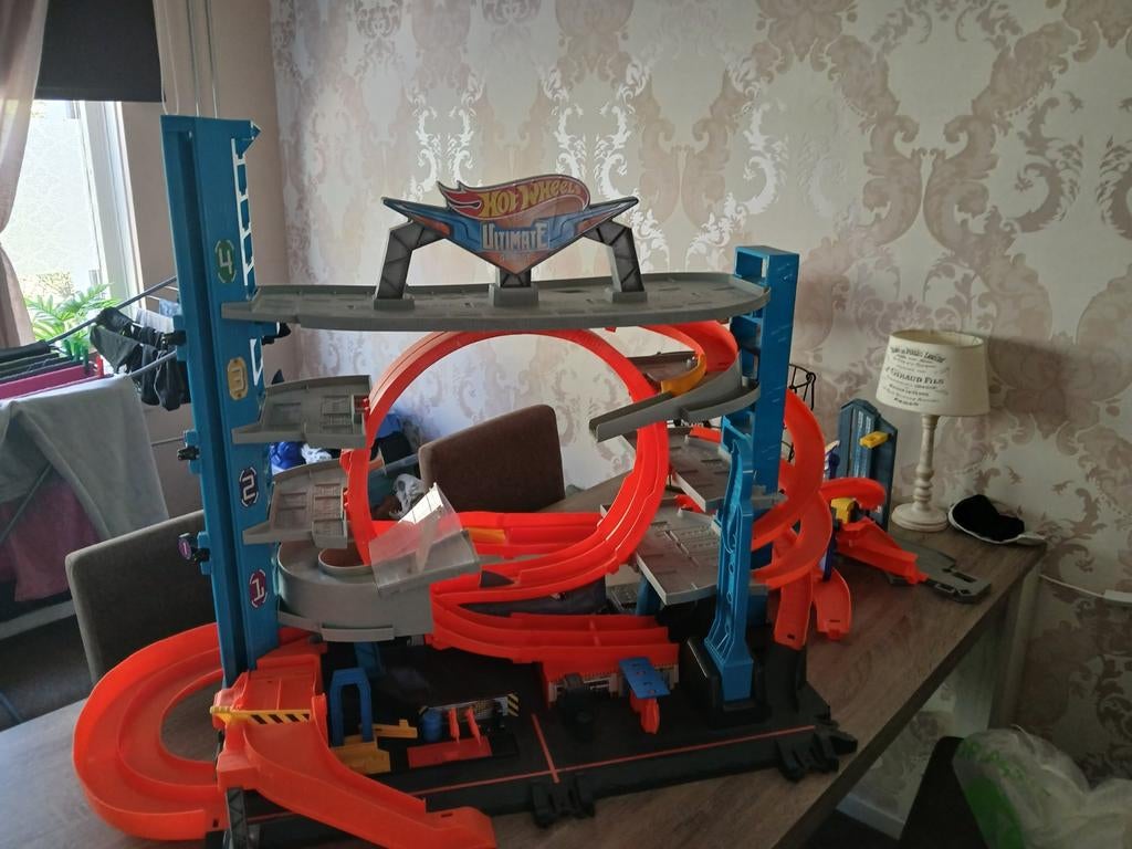 Hot weels autobaan, Ophalen, Handmatig, Hot Wheels