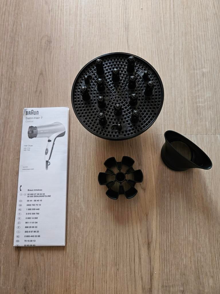 Hulpstukken föhn Braun Satin-Hair 7, Ophalen of Verzenden, Nieuw, Haarverzorging