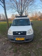 Fiat Doblo 1.4 8V Lang 2007 Wit, Auto's, Bestelauto's, Voorwielaandrijving, 4 cilinders, Wit, Origineel Nederlands