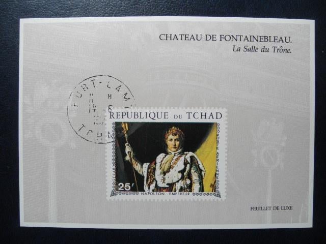 Postzegels Tsjaad 1970 Napoleon., Postzegels en Munten, Postzegels | Afrika, Ophalen of Verzenden, Overige landen, Gestempeld