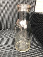 ESSO oliefles. Glas, bottle, olie fles MOTOR OIL., Ophalen of Verzenden, Gebruikt, Gebruiksvoorwerp