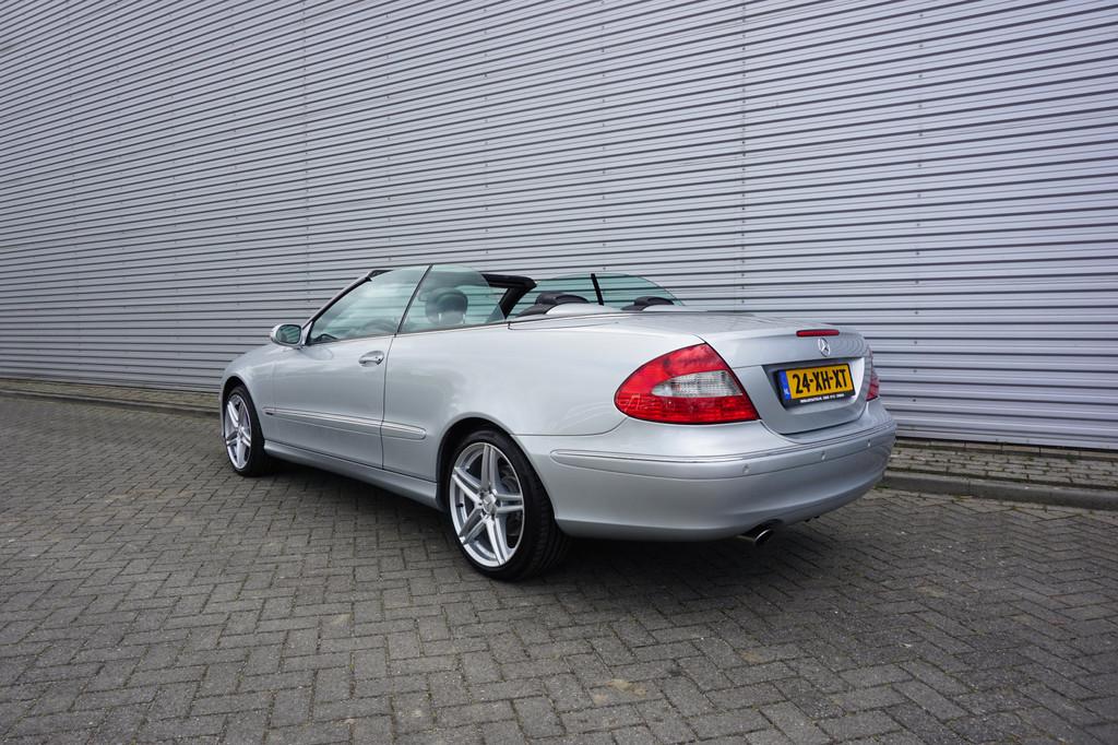 Mercedes-Benz CLK-Klasse Cabrio 200 K. Elegance AUTOMAAT - A, Auto's, Mercedes-Benz, Automaat, Achterwielaandrijving, Gebruikt