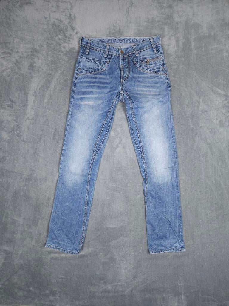 Pme Legend Broek Bare Metal W30 L34 Straight Fit Blauw., Kleding | Heren, Blauw, ., W32 (confectie 46) of kleiner, Ophalen of Verzenden
