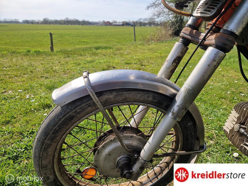 Kreidler RS 5 bak indirect loopt goed geen kenteken 1975, Fietsen en Brommers, Gebruikt, Overige modellen, Kreidler, Kreidler