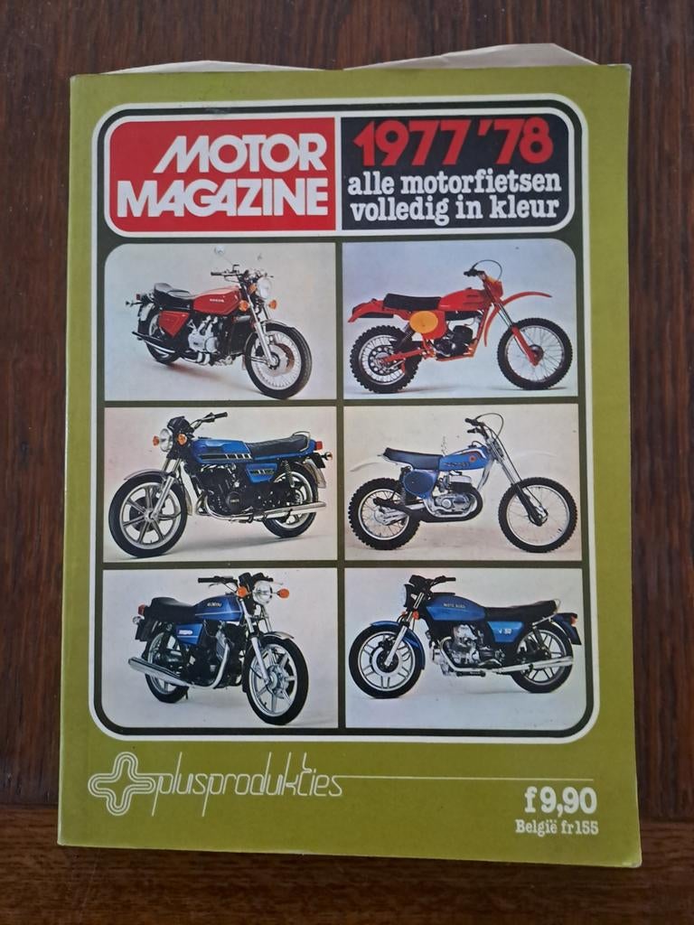 Motor Magazine jaarboek 1977-'78, Ophalen of Verzenden, Gelezen