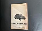 VW kever 1200 vraagbaak, Boeken, Auto's | Boeken, Ophalen of Verzenden, Zo goed als nieuw, Volkswagen