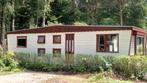 Mooi Wintervast Chalet Stacaravan met serre en inboedel, Ophalen, Gebruikt