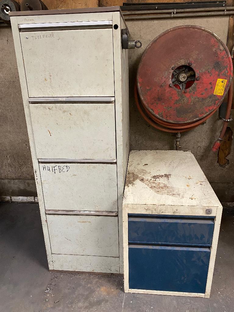 Metalen lade kast, diverse, Ophalen, Gebruikt, IJzer