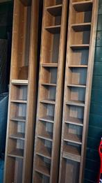 3x ikea Gnedby cd/dvd kastjes in eiken, Ophalen, Gebruikt