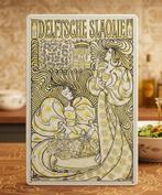Delftsche Slaolie Jugendstil Jan Toorop Wandbord Poster, Verzamelen, Ophalen of Verzenden, Overige typen