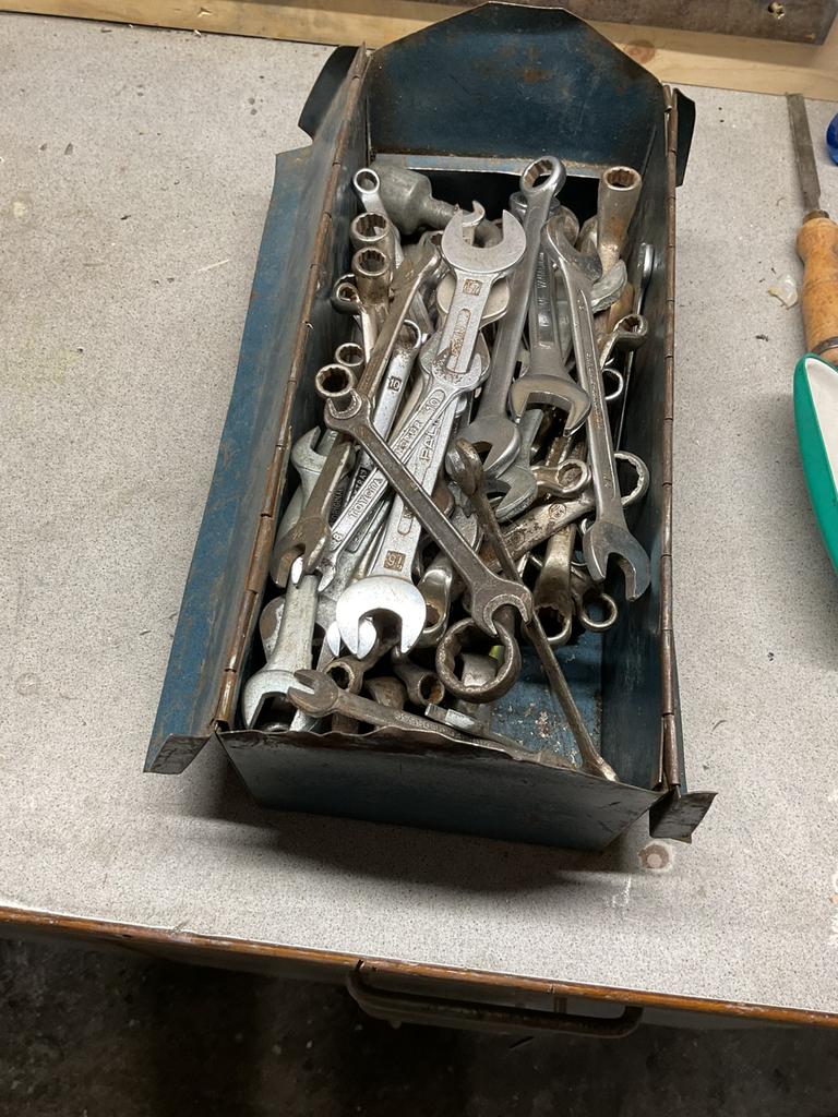 Diverse steek en ringsleutels, Ophalen, Zo goed als nieuw